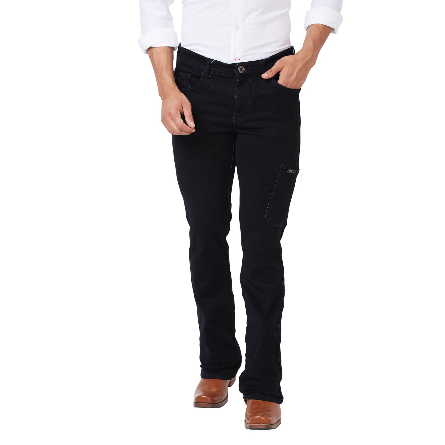Men's Casual Denim Regular Fit Jeans