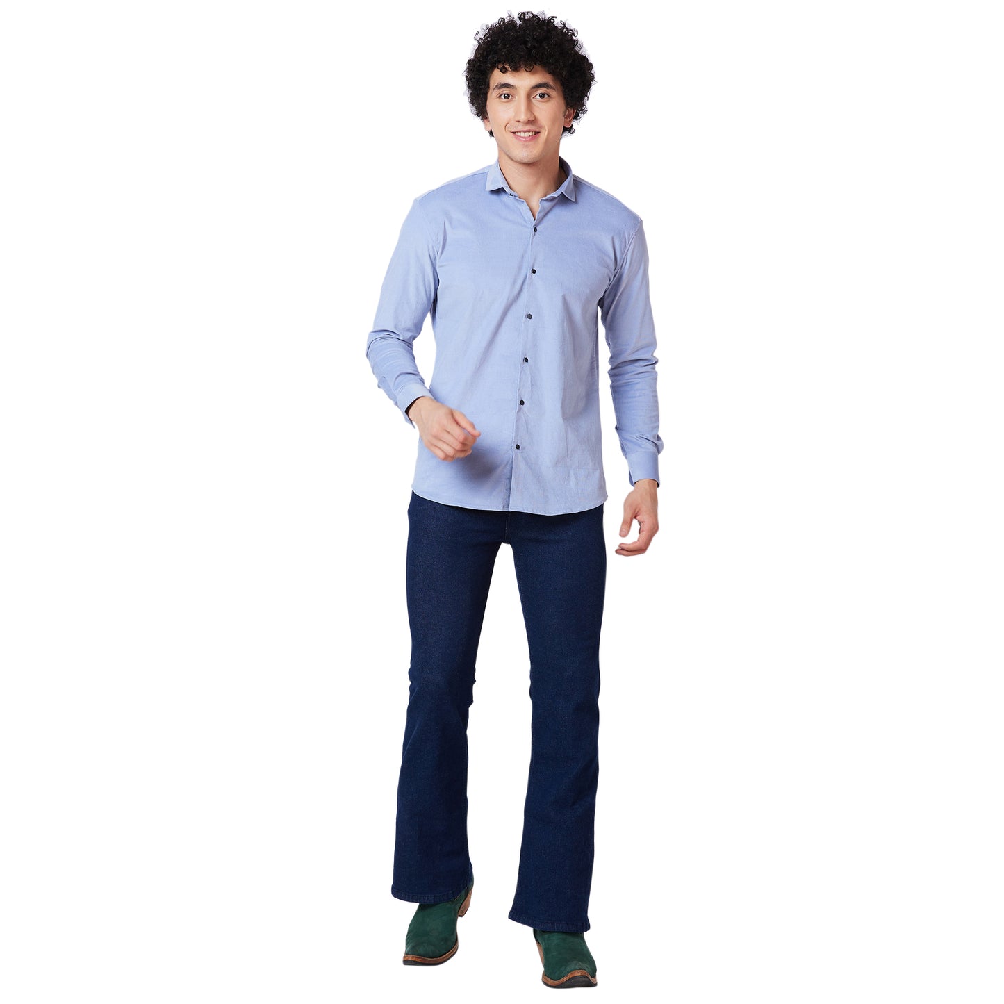 Bootcut Denim Jeans For Men Stretchable