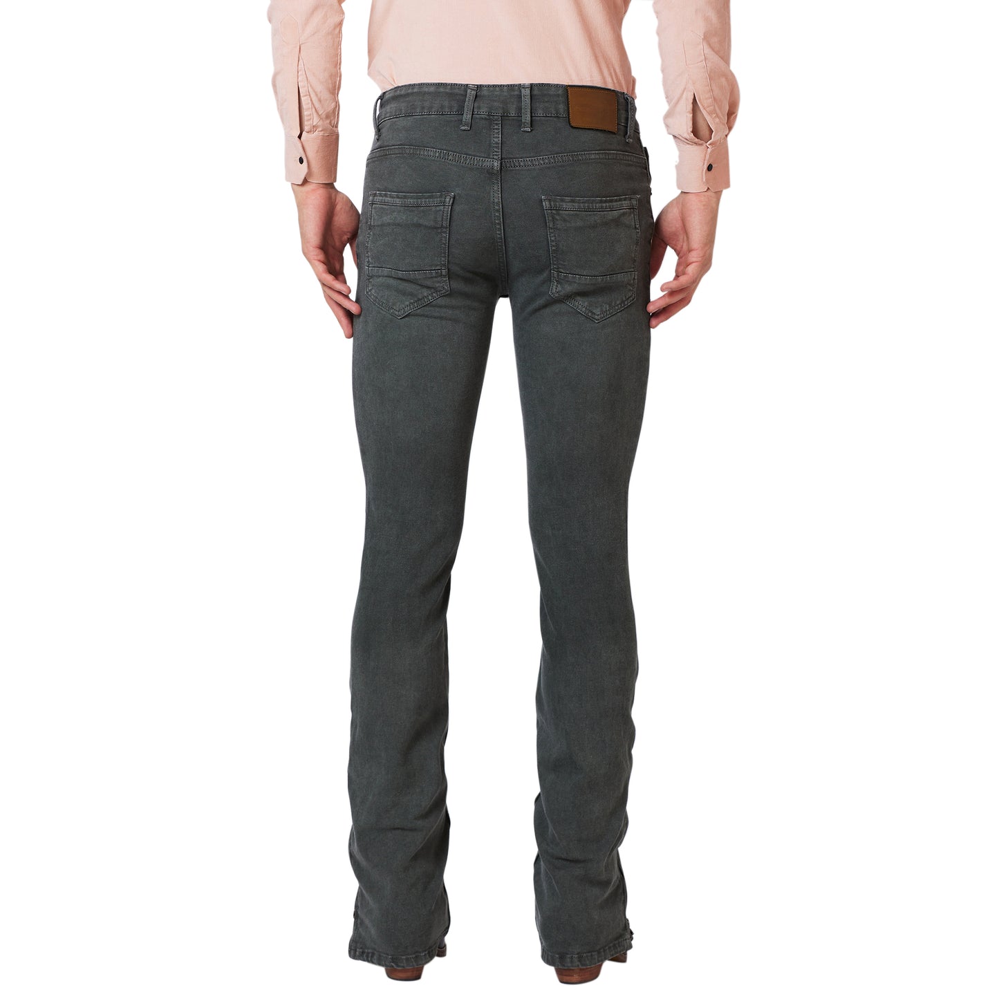 Slim Fit Stretchable Bootcut Denim Jeans