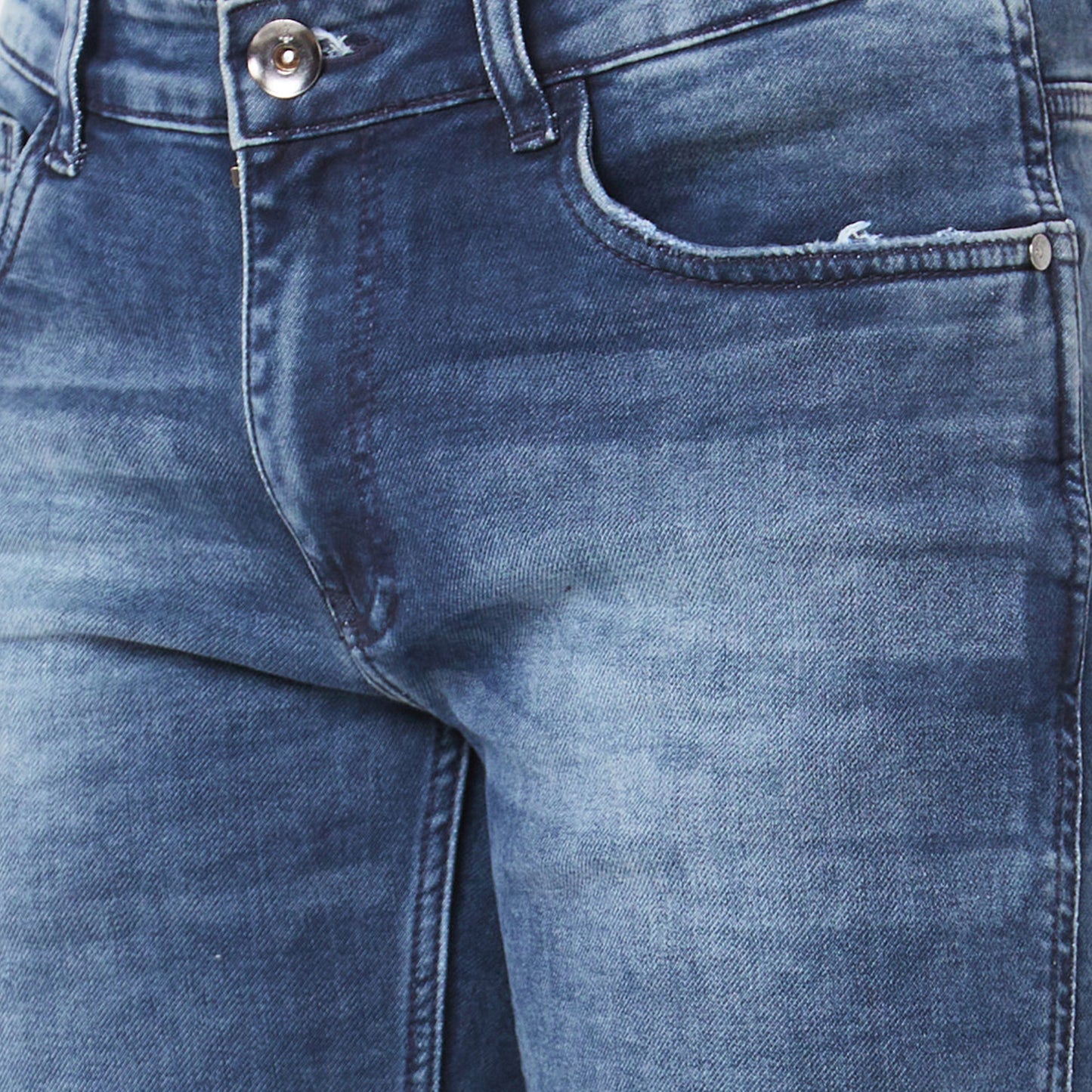 Men's Casual Slim Fit Straight Denim Boot-cut Jeans Stretchable