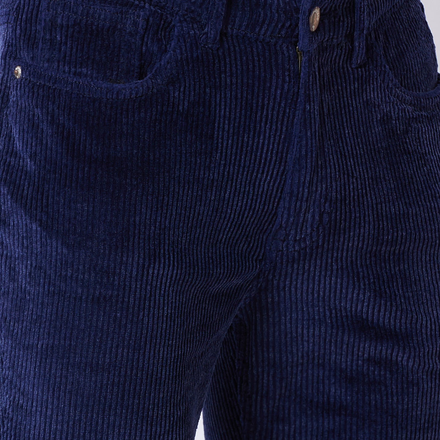 Indigo Blue Relaxed Fit Low Rise Boot-cut Jeans For Men