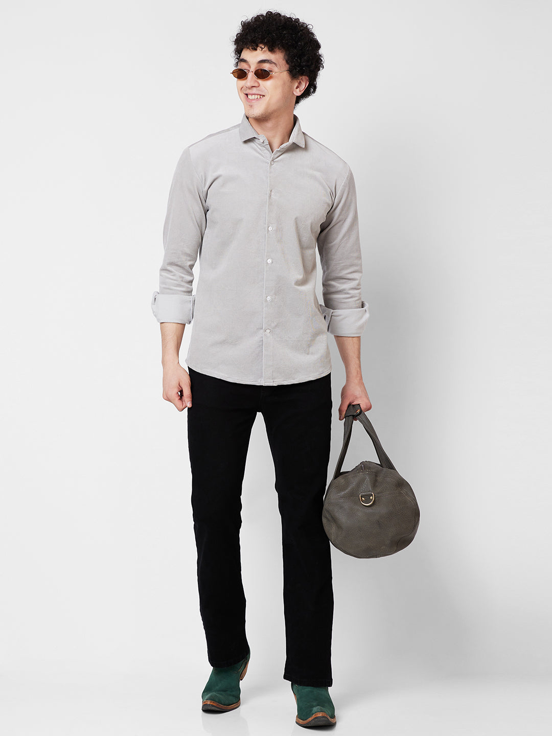 Basic Black Boot-cut Jeans