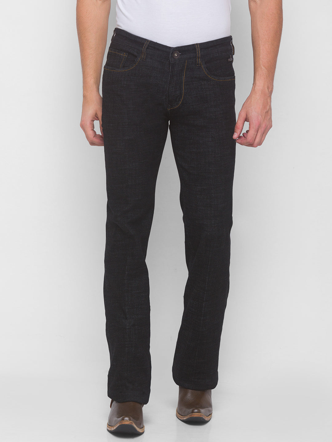 Carbon Black Crossfire Bootcut Jeans