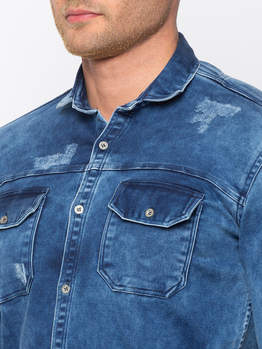 Blue Denim Shirt