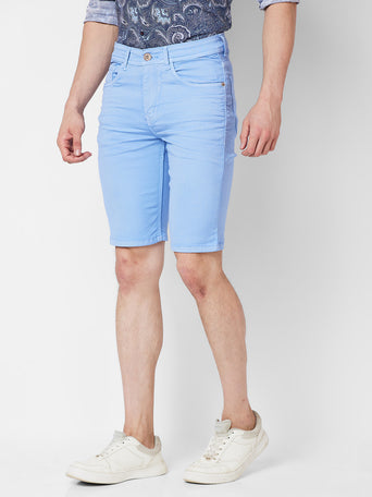 Sky Blue Shorts For Mens