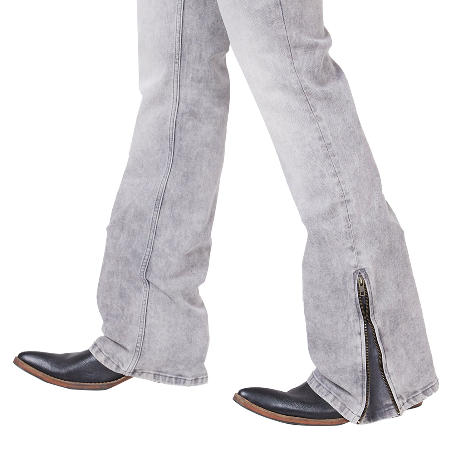 Men's Casual Slim Fit Denim Stretchable Boot-cut Jeans
