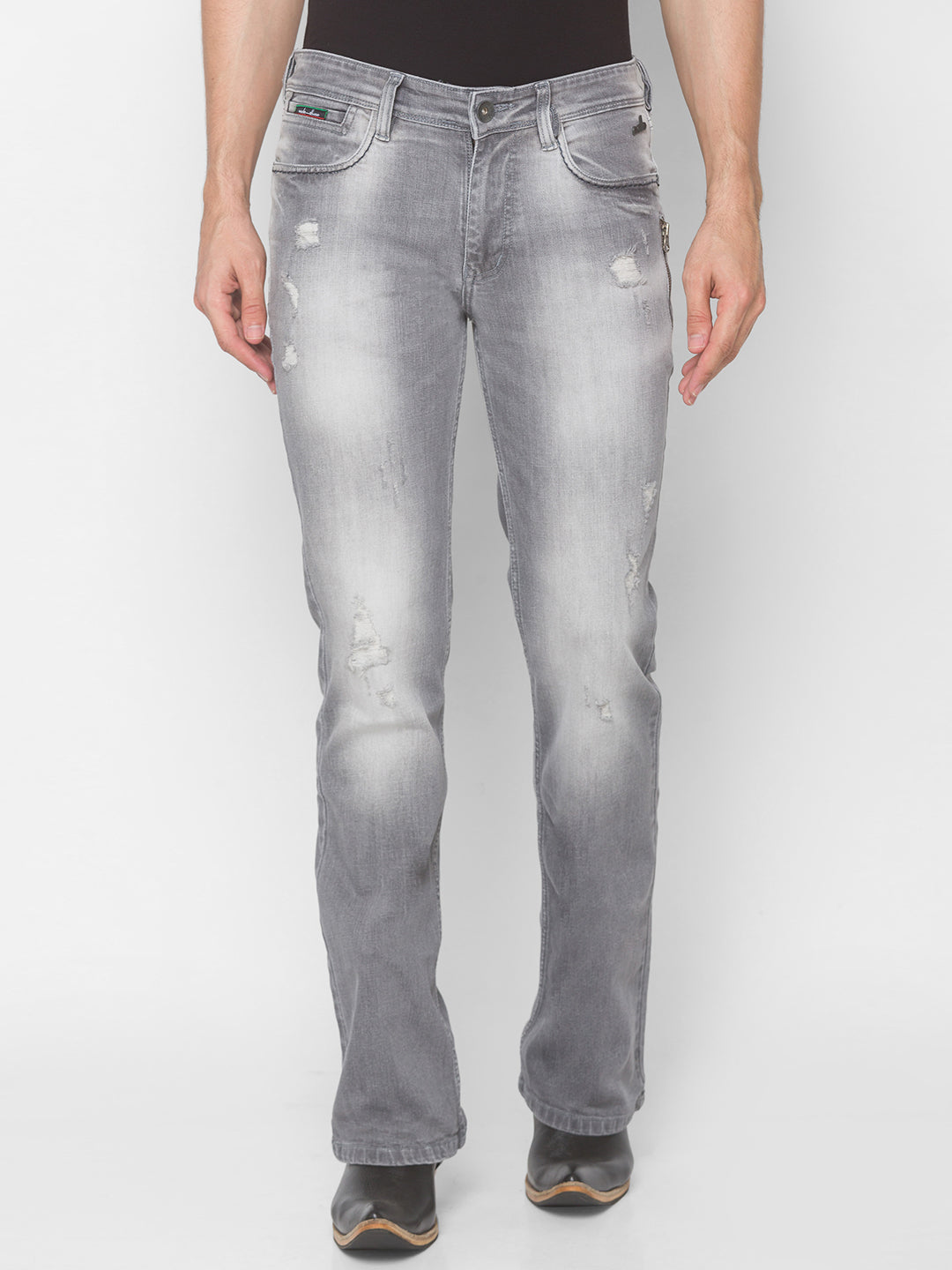 Carman Tapered Jeans For Tall Men Grey | American Tall