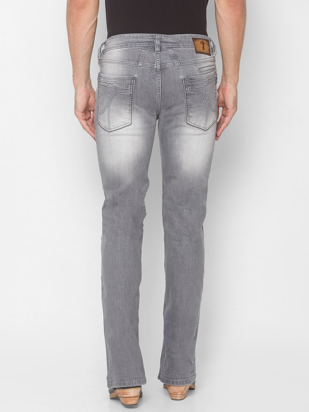 Dark Grey Bootcut Jeans