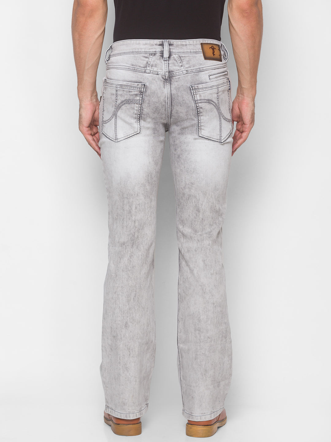 Light Grey Bootcut Jeans