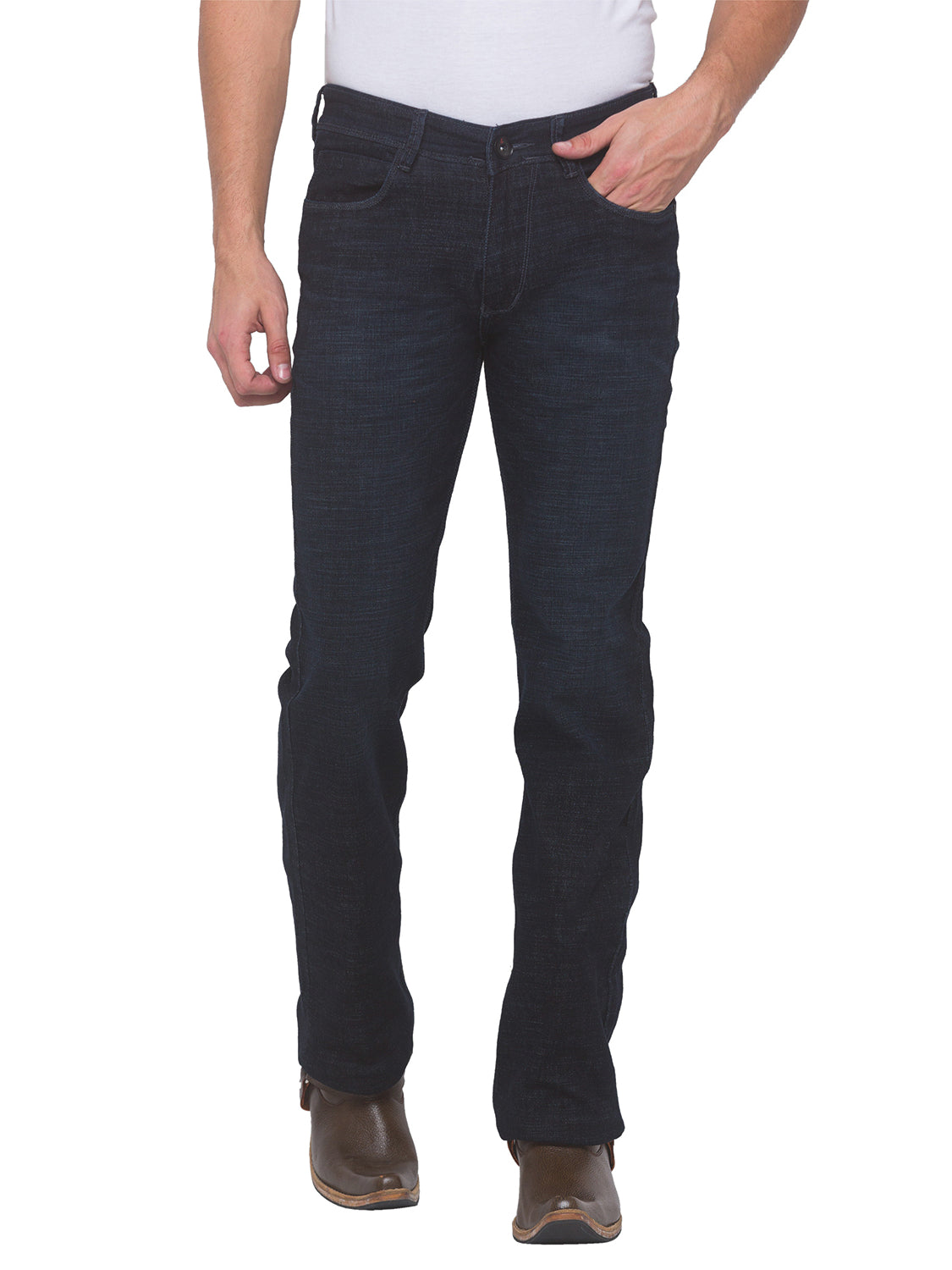 Navy Blue Crossfire Bootcut Jeans