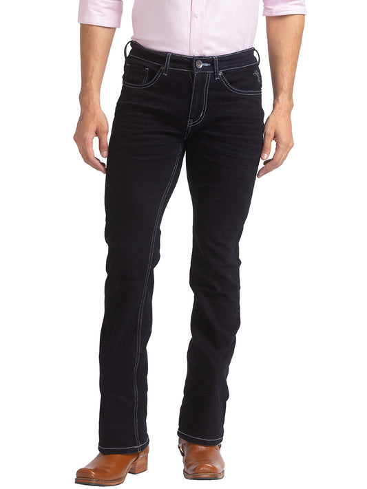 Black Bootcut Jeans for Men