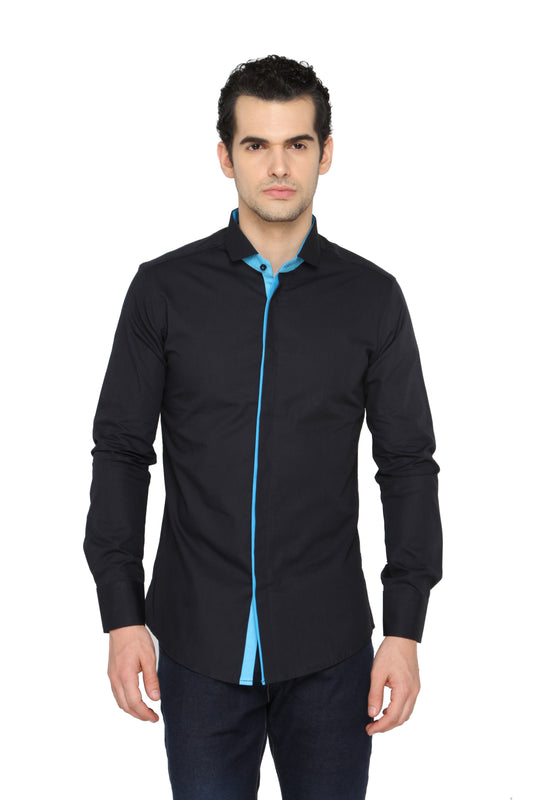 Black Neon Casual Shirt
